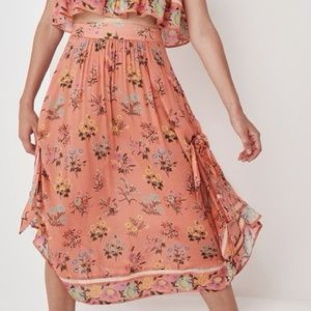 Spell & The Gypsy Collective Posy Tie Side Skirt